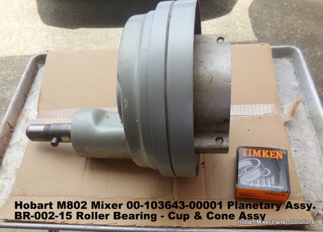 Hobart-Mixer-M802-V1401-Agitator-Shaft-Parts